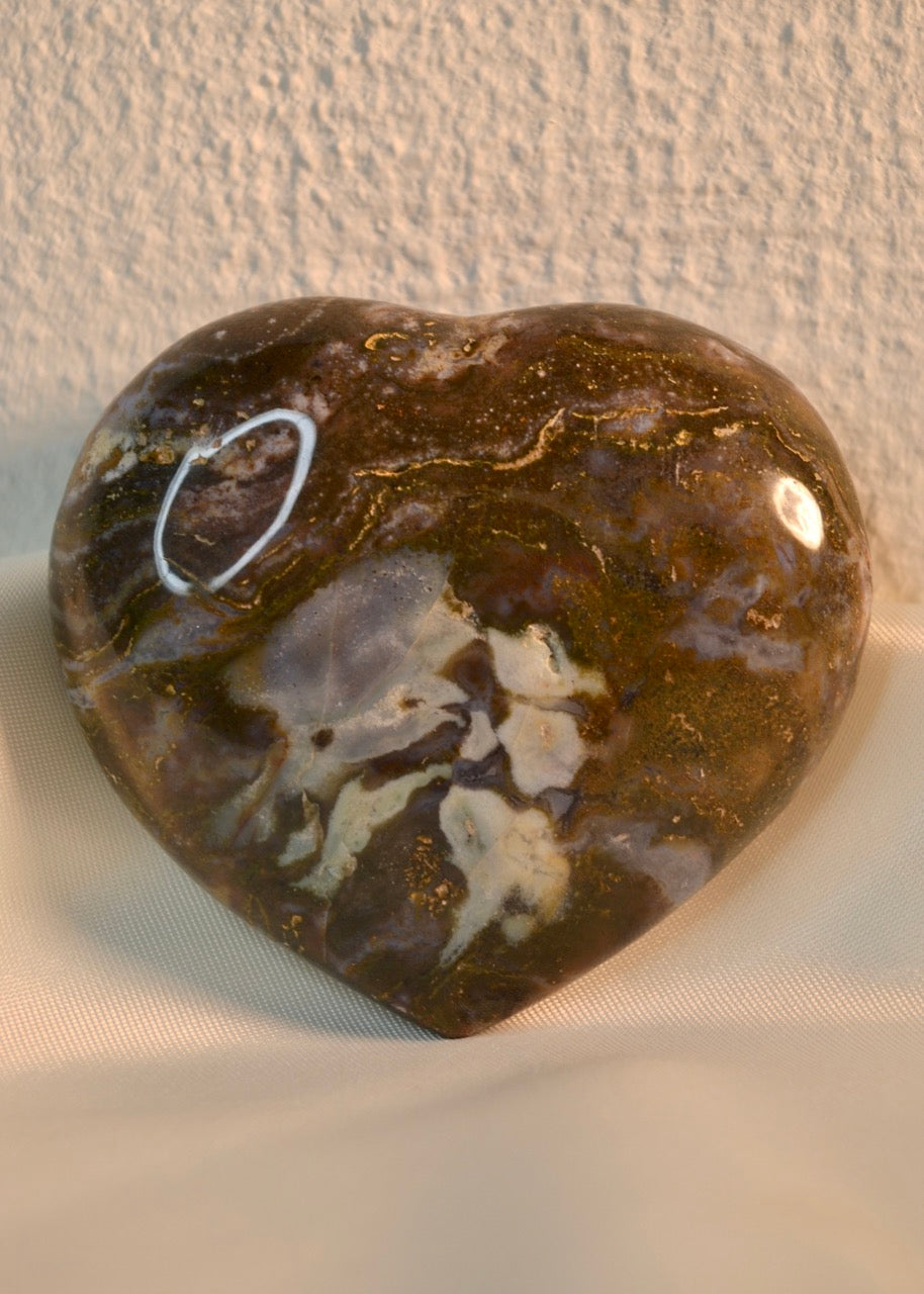 Ocean Jasper Heart B