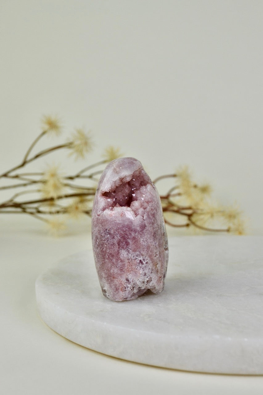 Pink Amethyst Free Form PA09