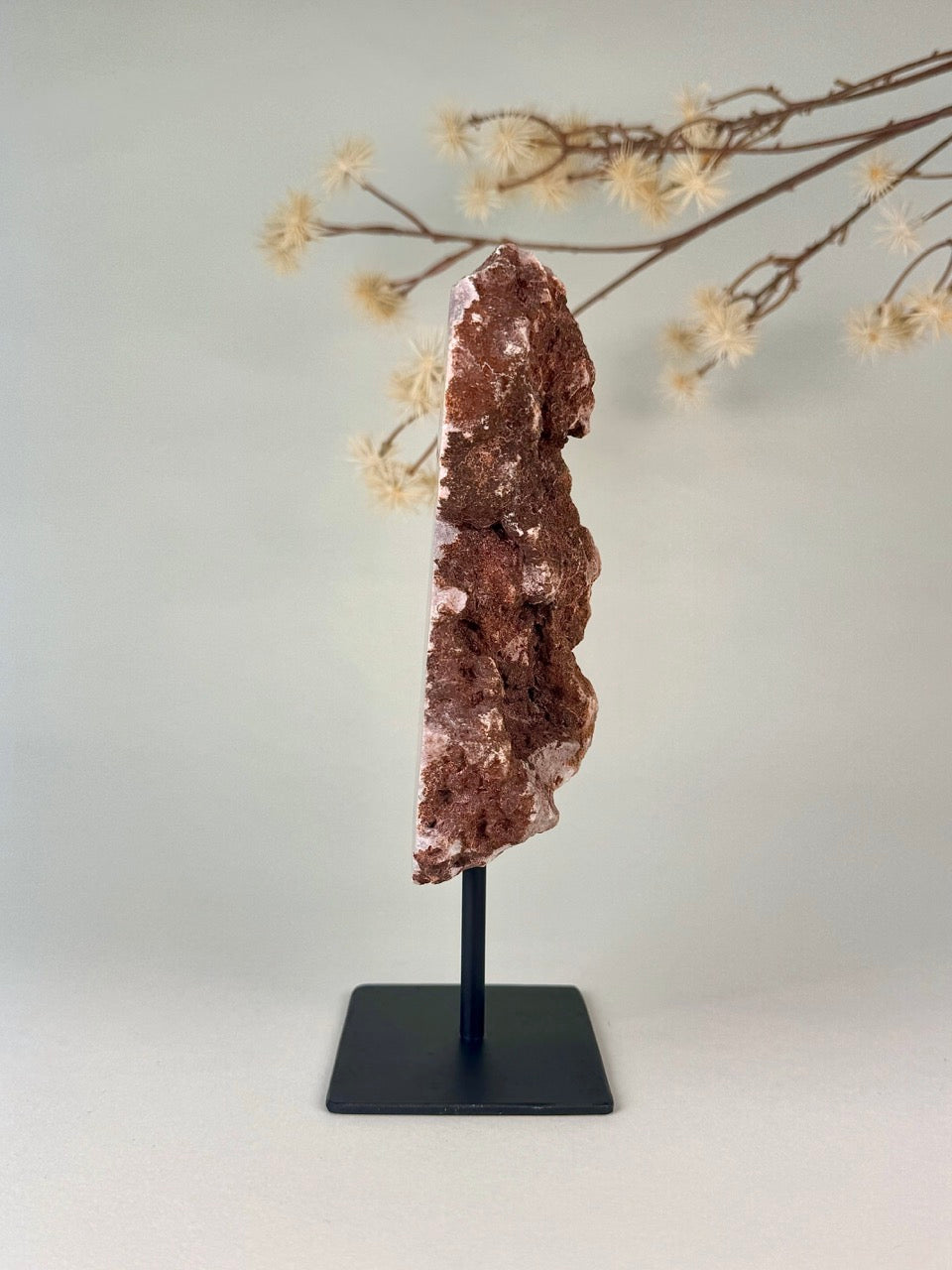 Pink Amethyst on Pin