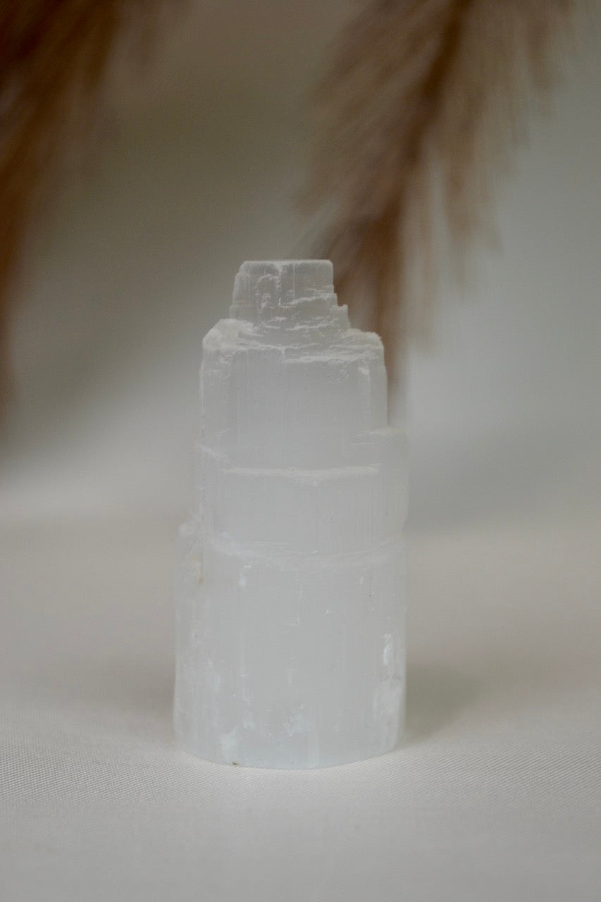 Small Satin Spar Iceberg - Selenite