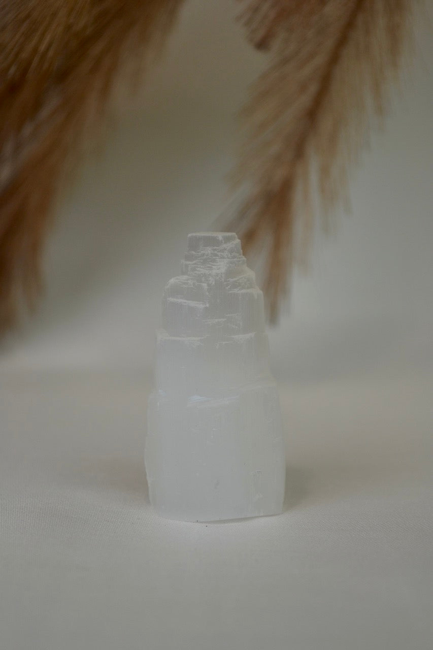 Small Satin Spar Iceberg - Selenite