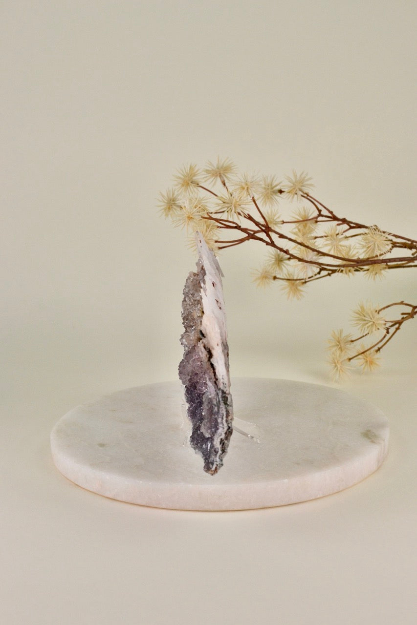 Large Zeolite - Flower Amethyst