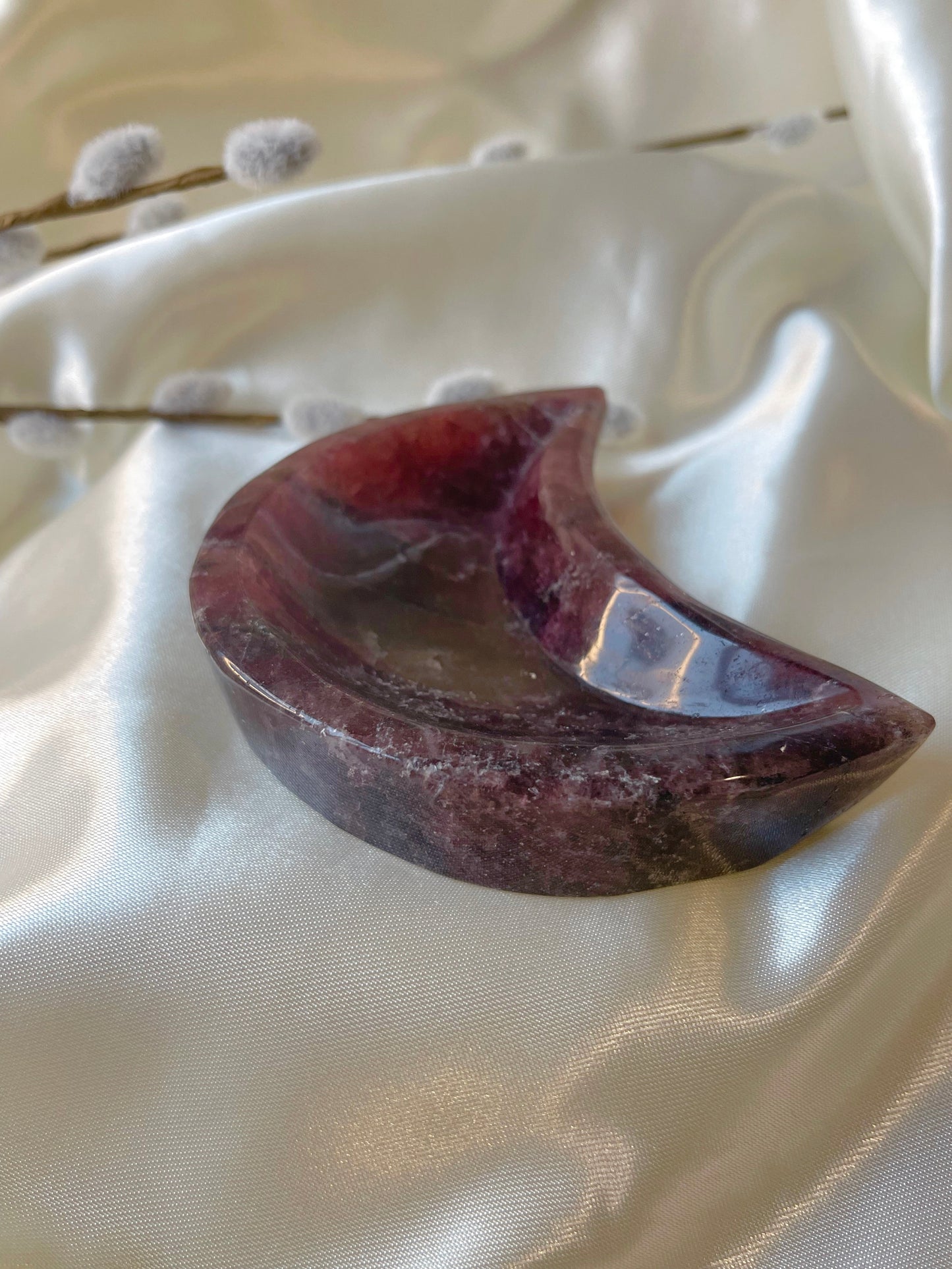 Strawberry Quartz Bowls Moon