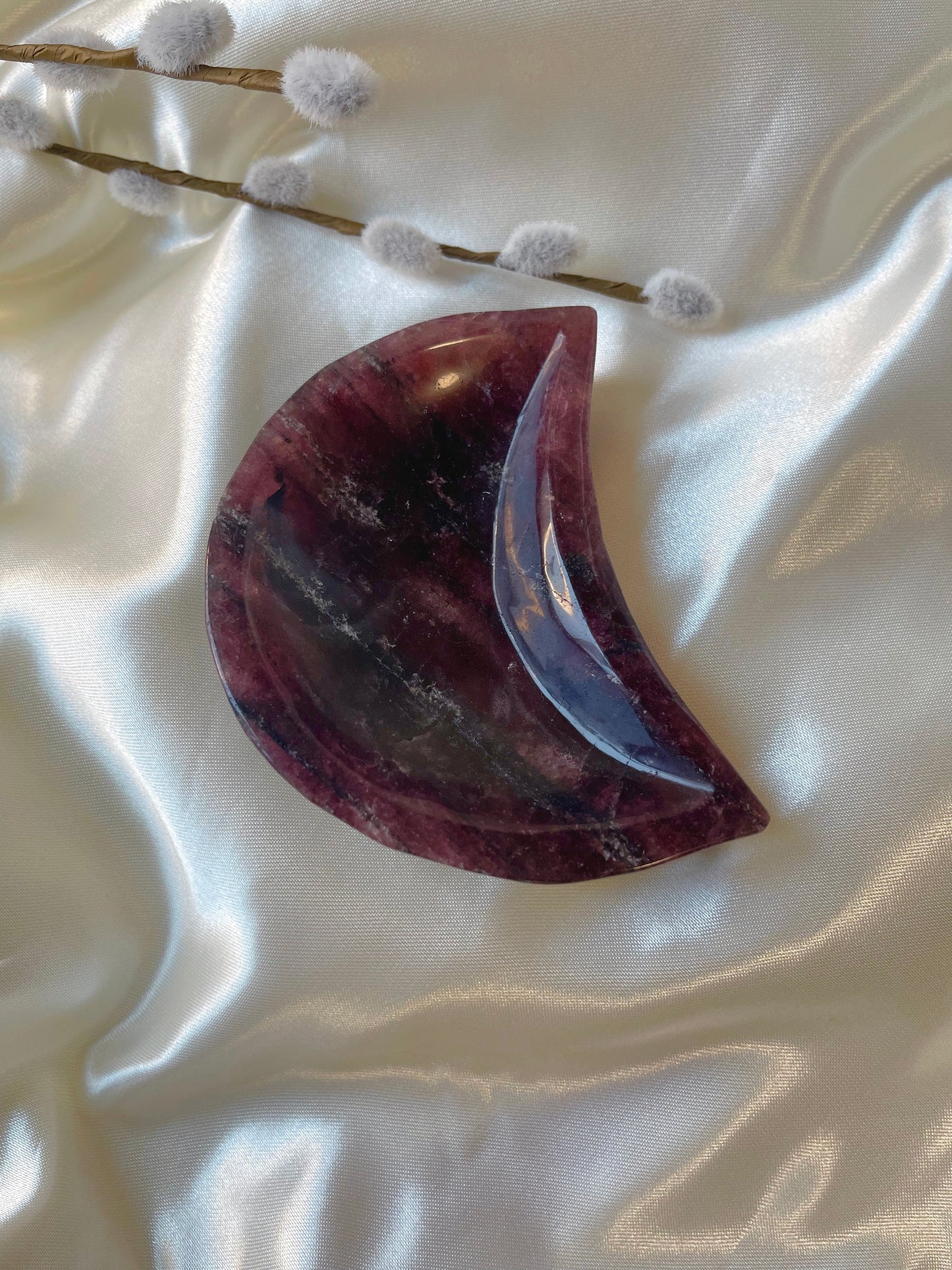 Strawberry Quartz Bowls Moon