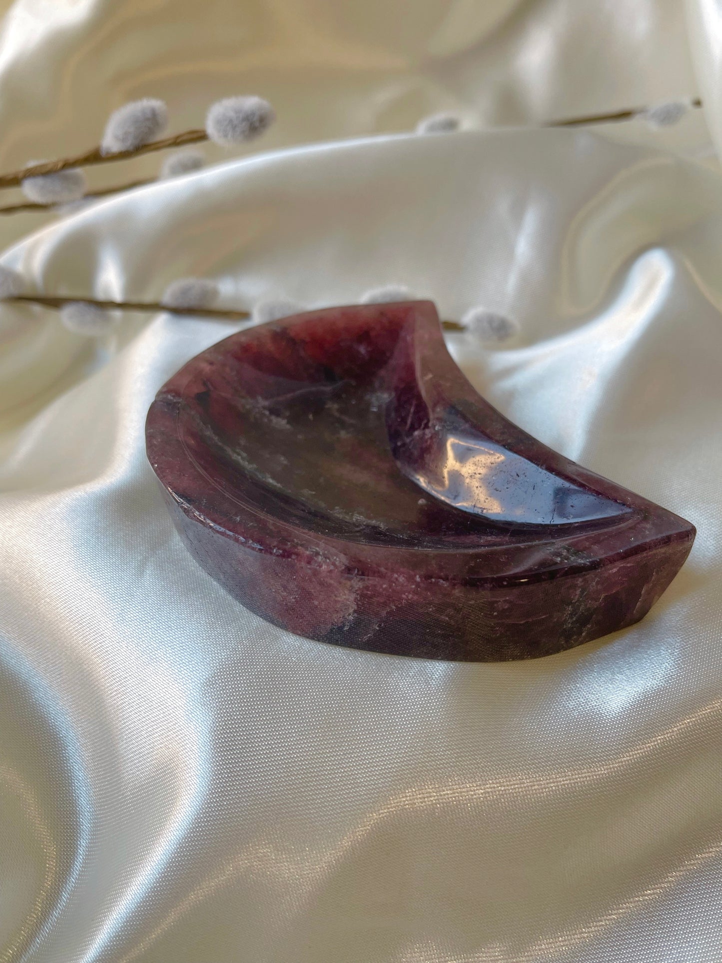 Strawberry Quartz Bowls Moon