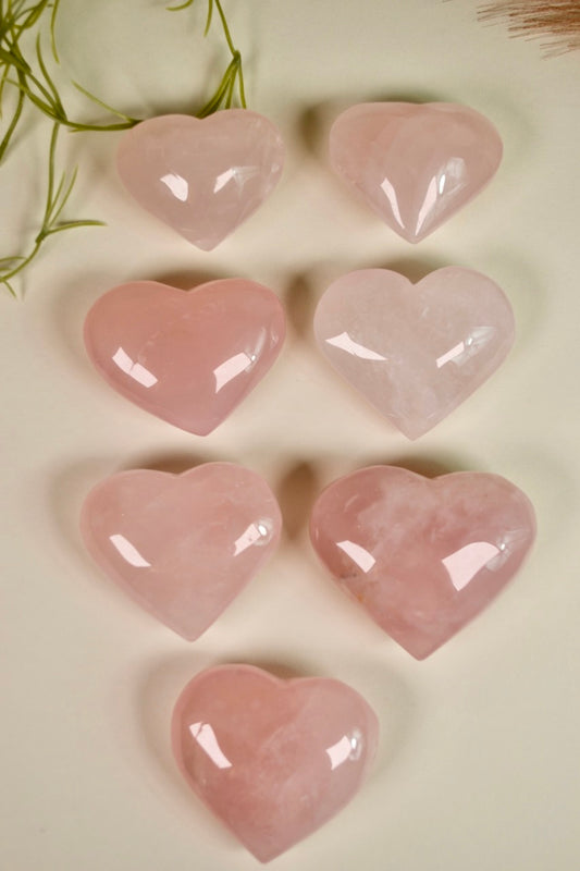 Rose Quartz Heart