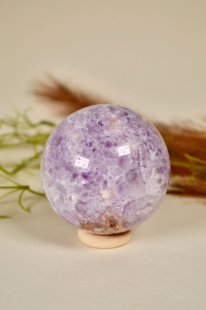 Pink Amethyst x Lilac Amethyst Sphere