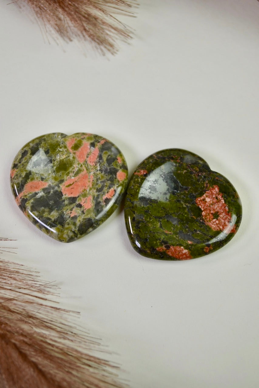 Heart Shaped Worry Stones