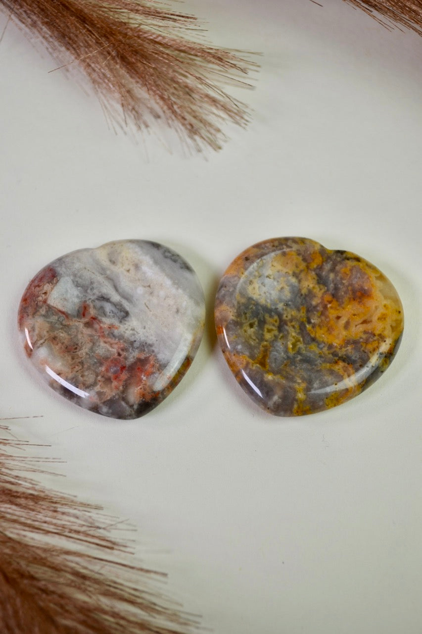 Heart Shaped Worry Stones