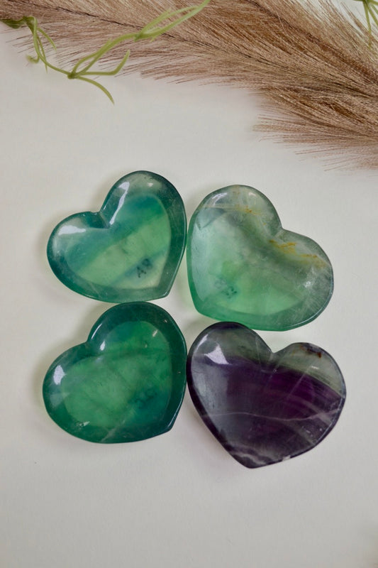 Fluorite Heart Bowl