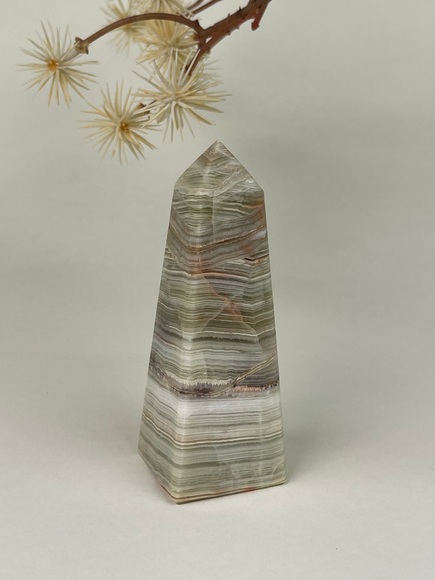 Green Onyx Obelisk