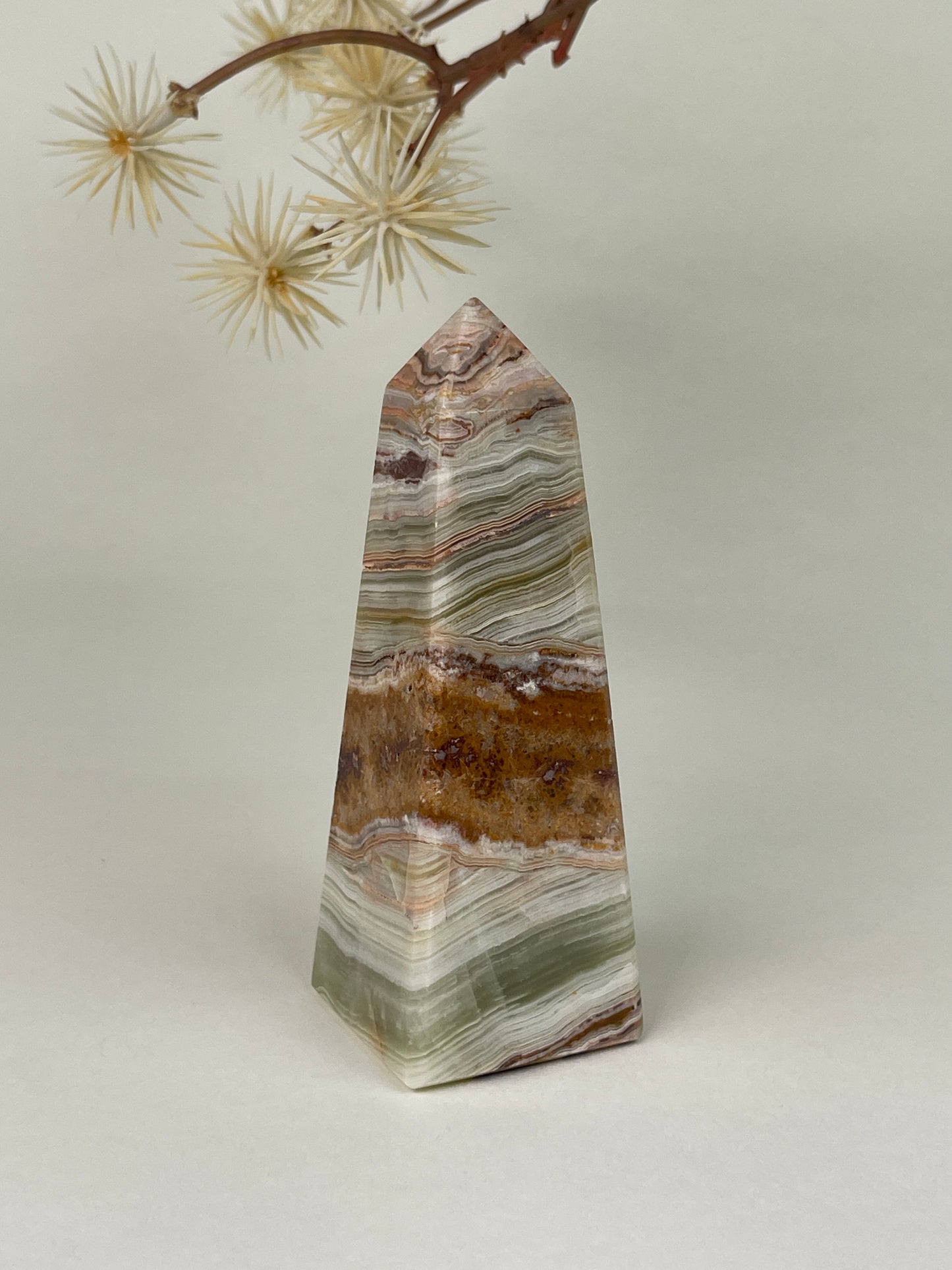 Green Onyx Obelisk