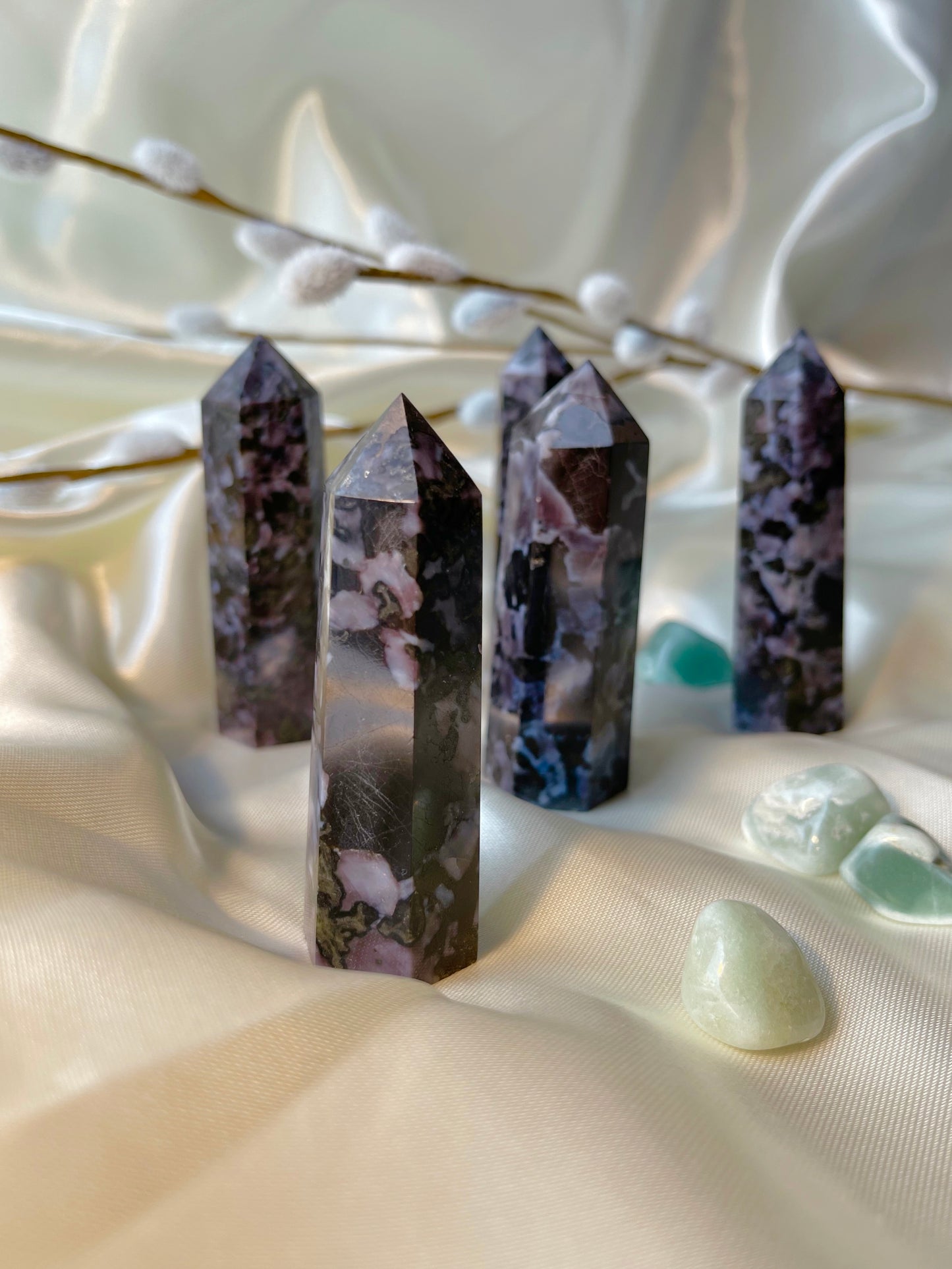 Indigo Gabbro Stone Tower