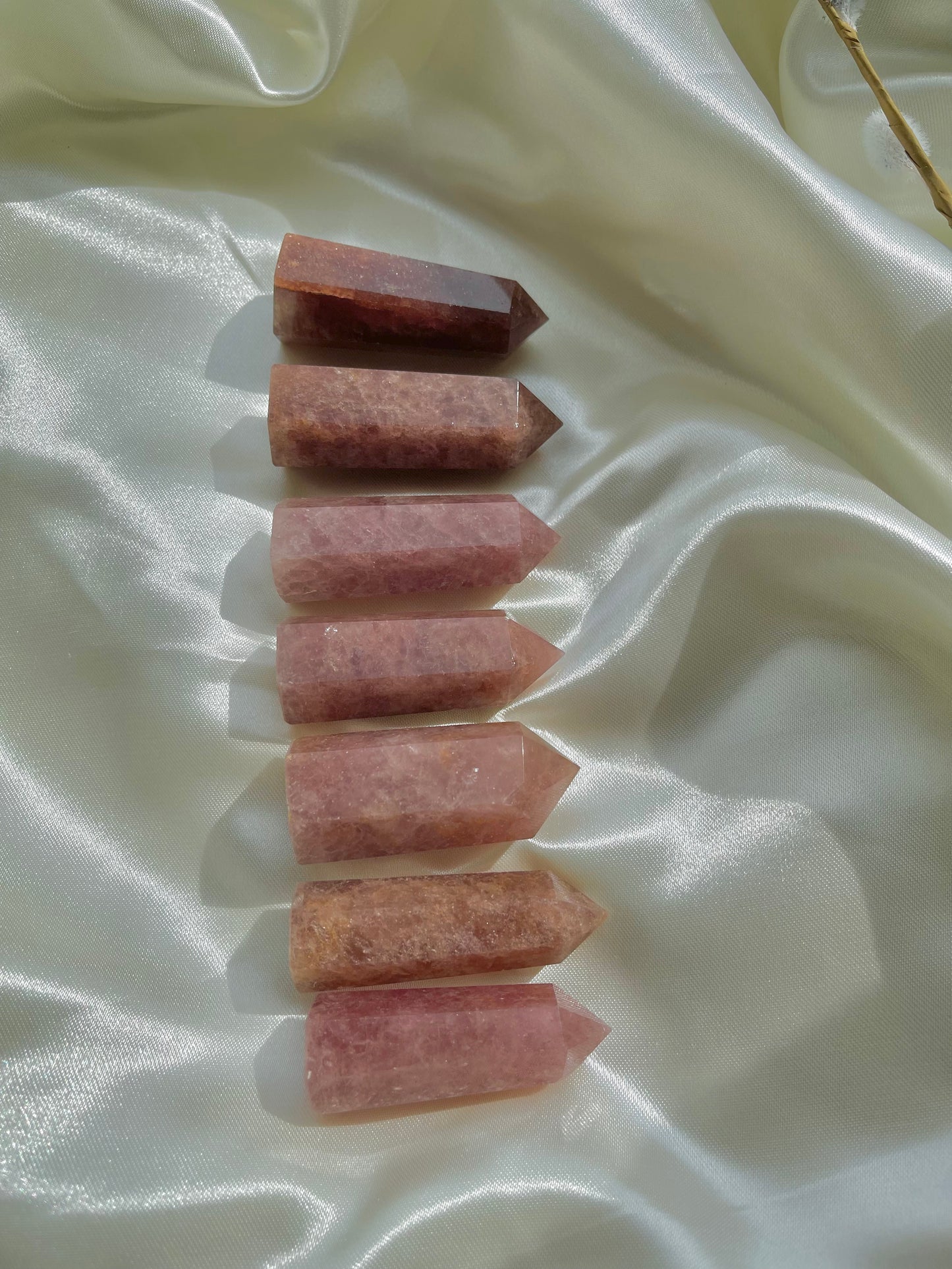 Strawberry Quartz Tower