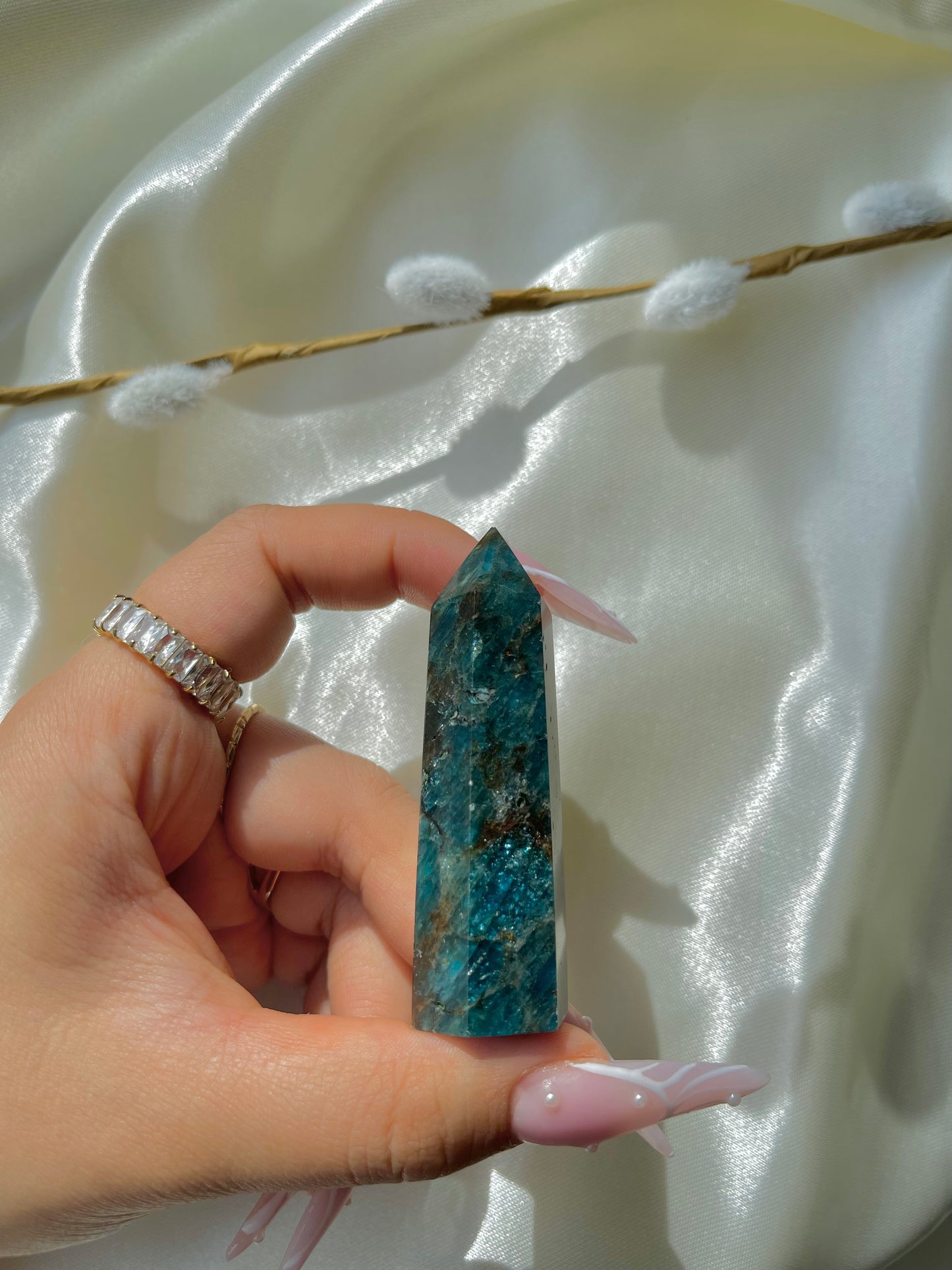 Blue Apatite Tower