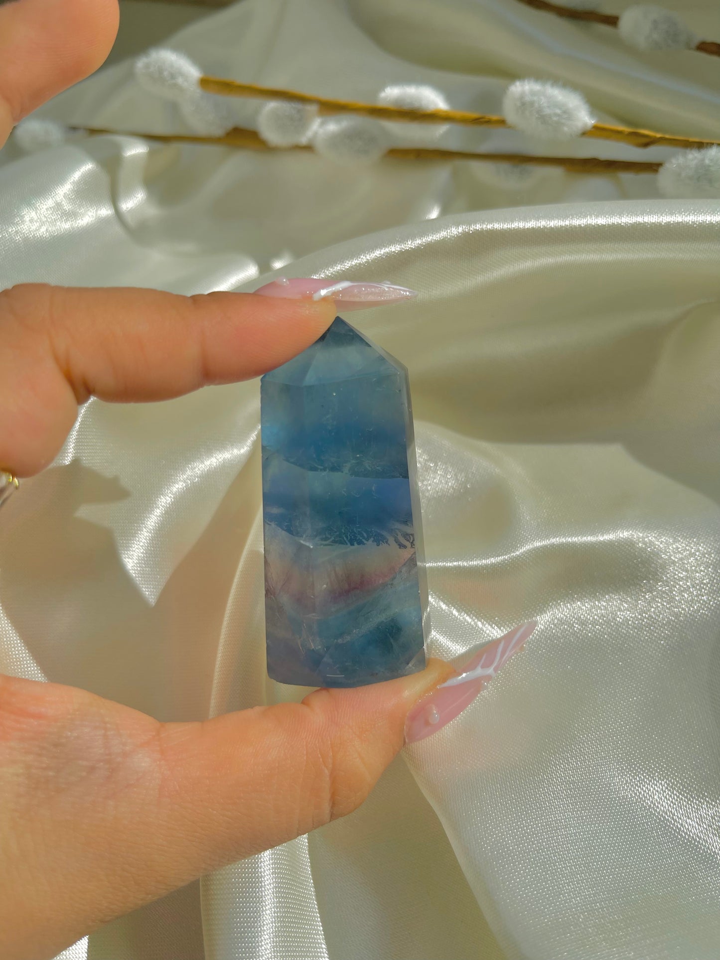 Blue Fluorite towers