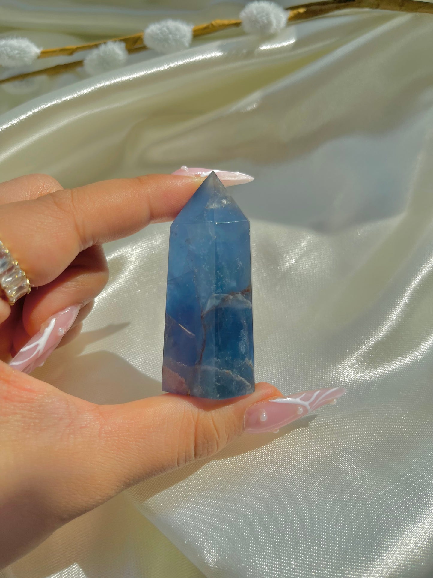 Blue Fluorite towers