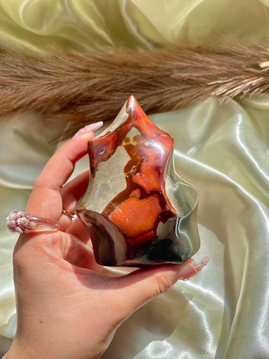 Polychrome Jasper Flame