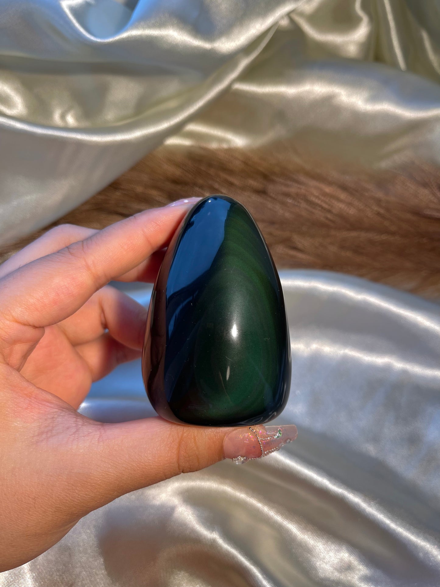 Rainbow Obsidian freeform