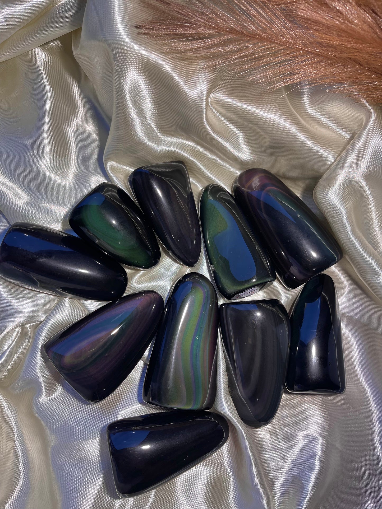 Rainbow Obsidian freeform