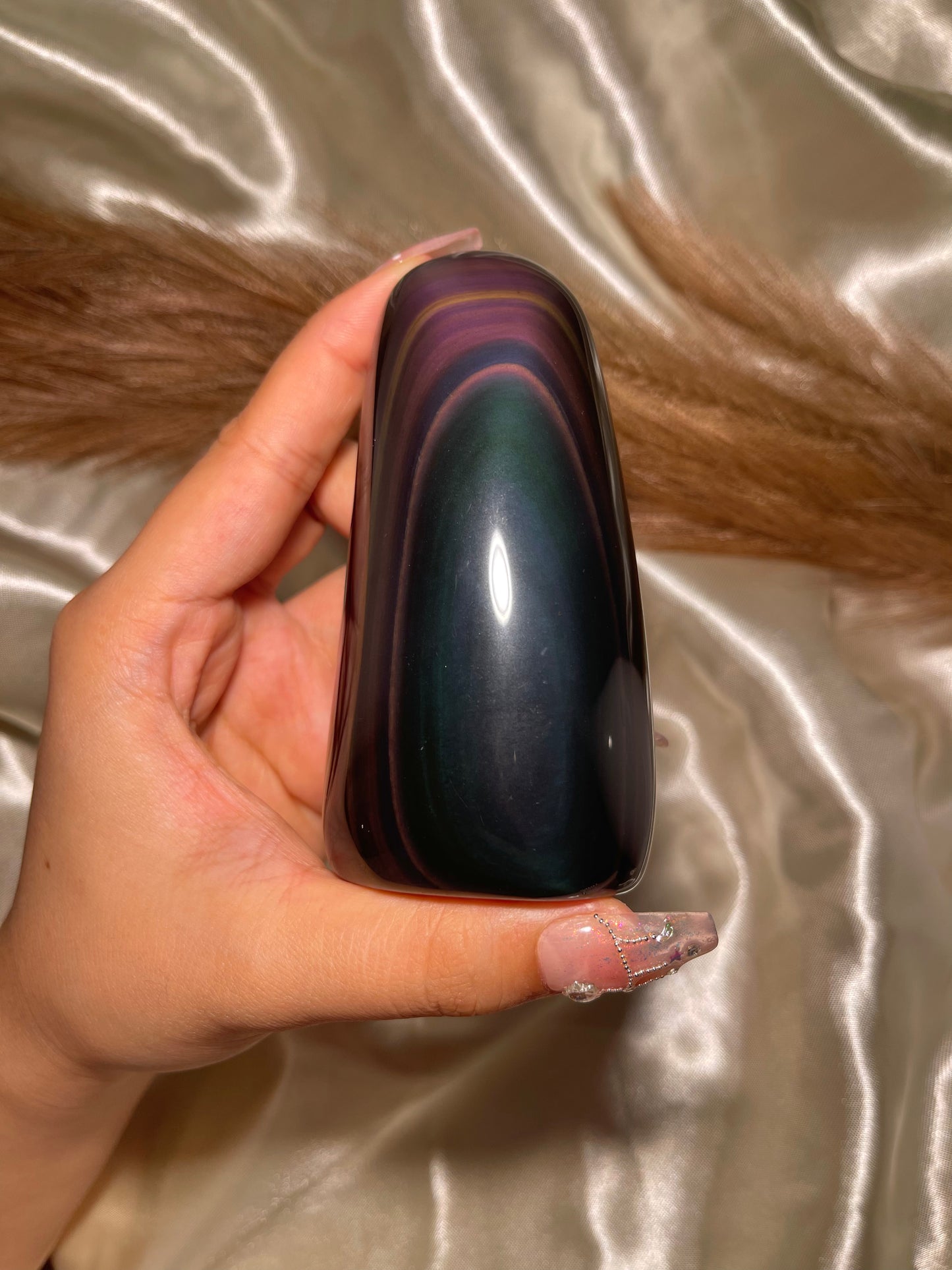 Rainbow Obsidian freeform