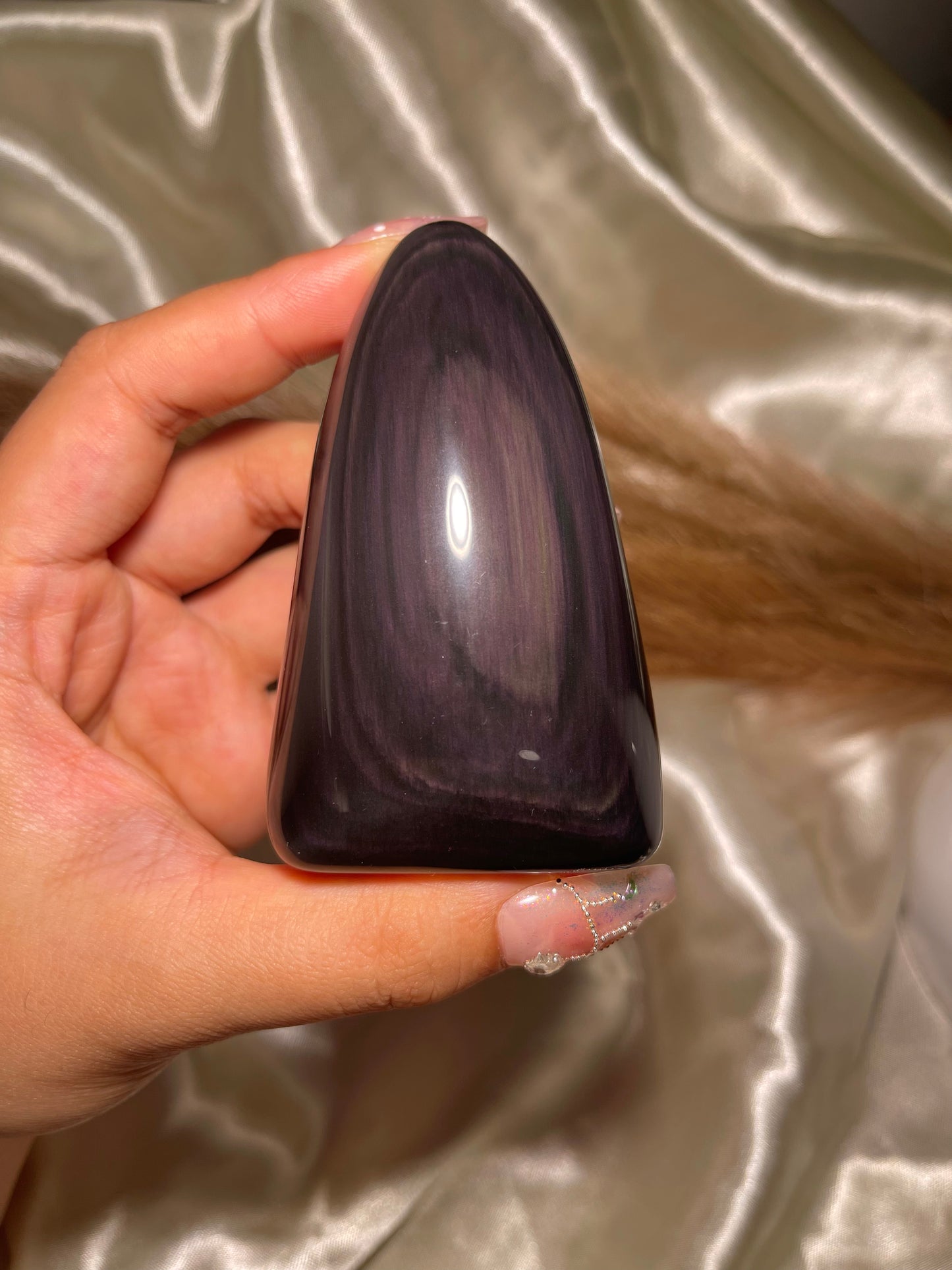 Rainbow Obsidian freeform