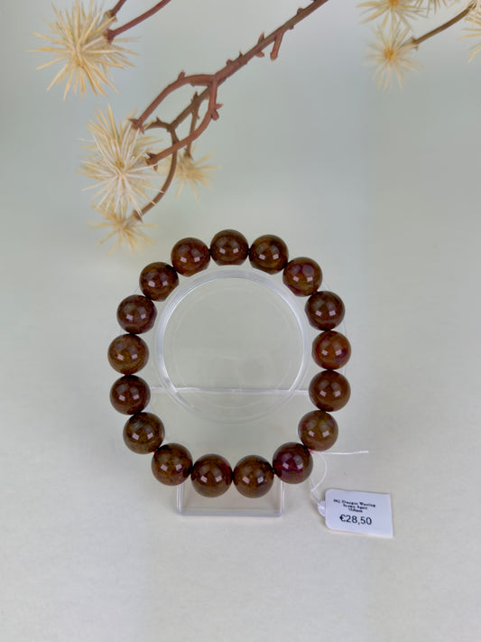 Zhanguo Warring Agate - Chinese Fighting Agate Bracelet 13mm