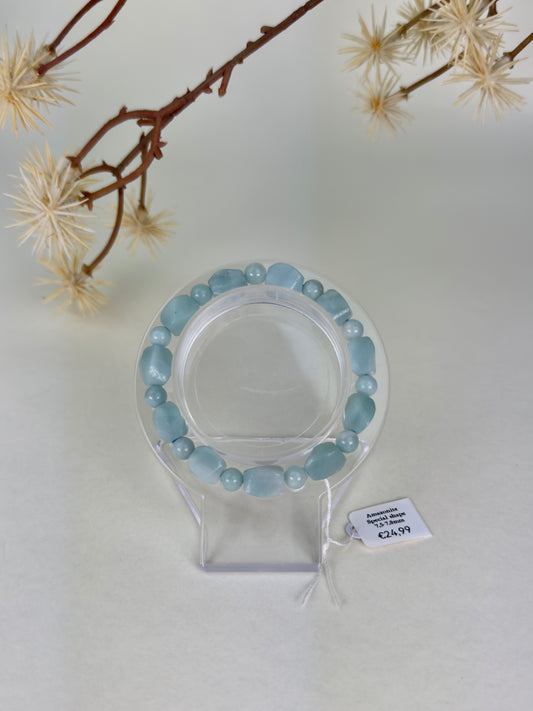 Amazonite Swirl Bracelet