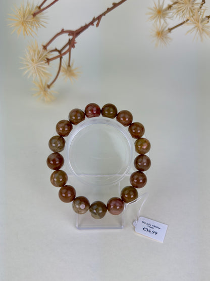 HQ Jelly Alashan Agate Bracelet 12mm