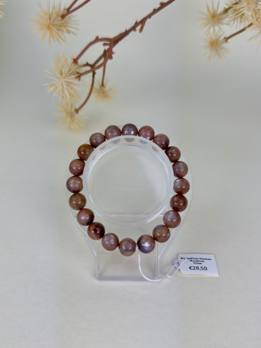 HQ Backbone Sunstone Moonstone Bracelet 9,5mm