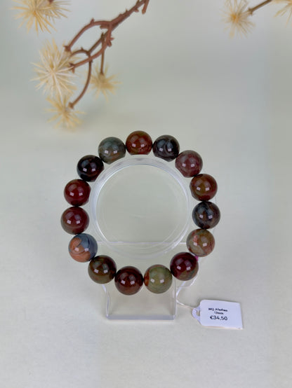 HQ Alashan Agate Bracelet 13mm