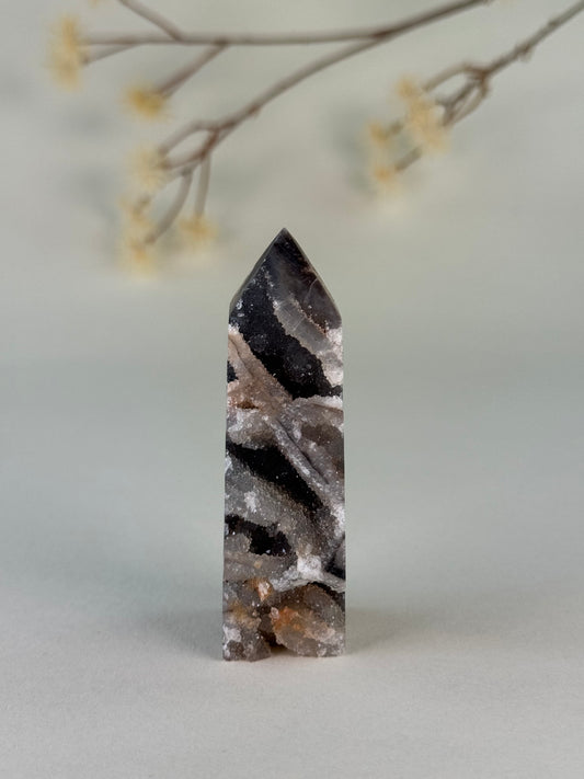 Druzy Sphalerite Tower