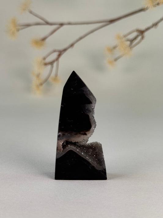 Druzy Sphalerite Tower