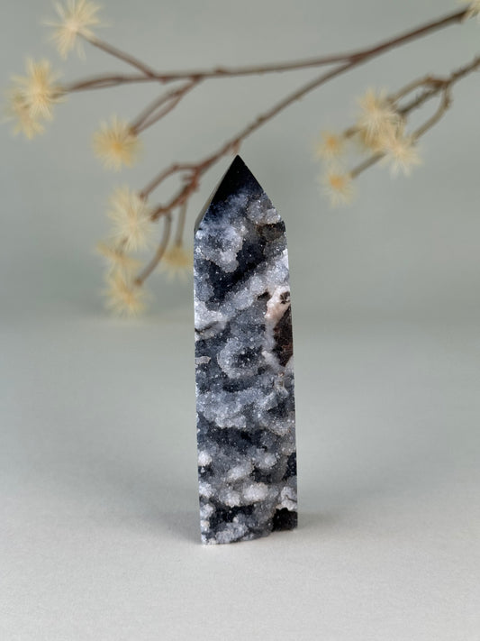 Druzy Sphalerite Tower