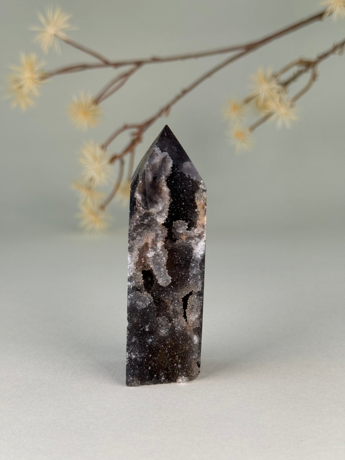 Druzy Sphalerite Tower