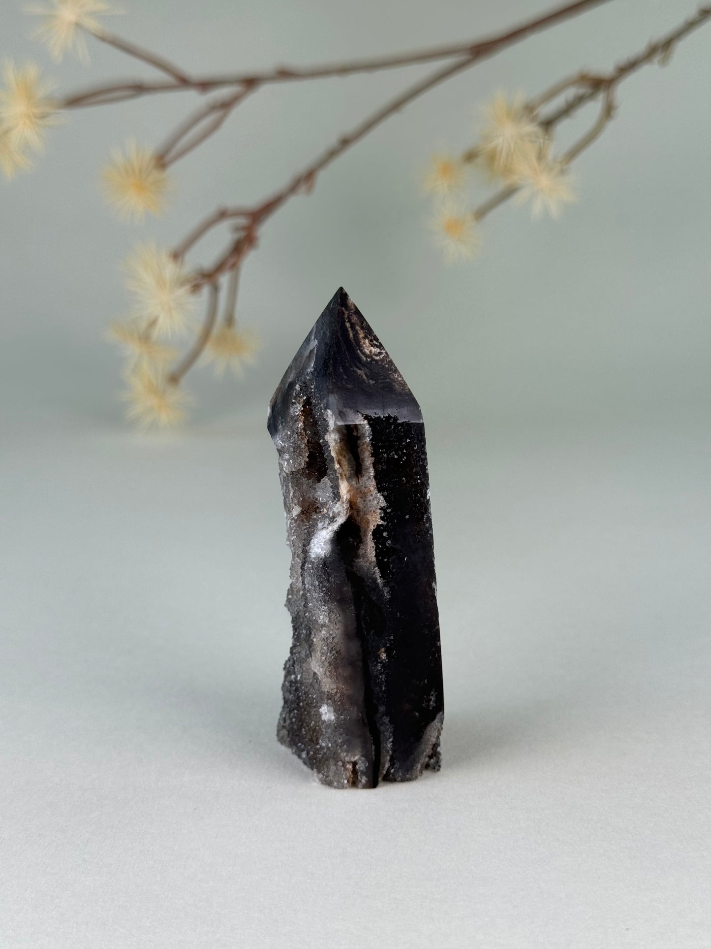 Druzy Sphalerite Tower