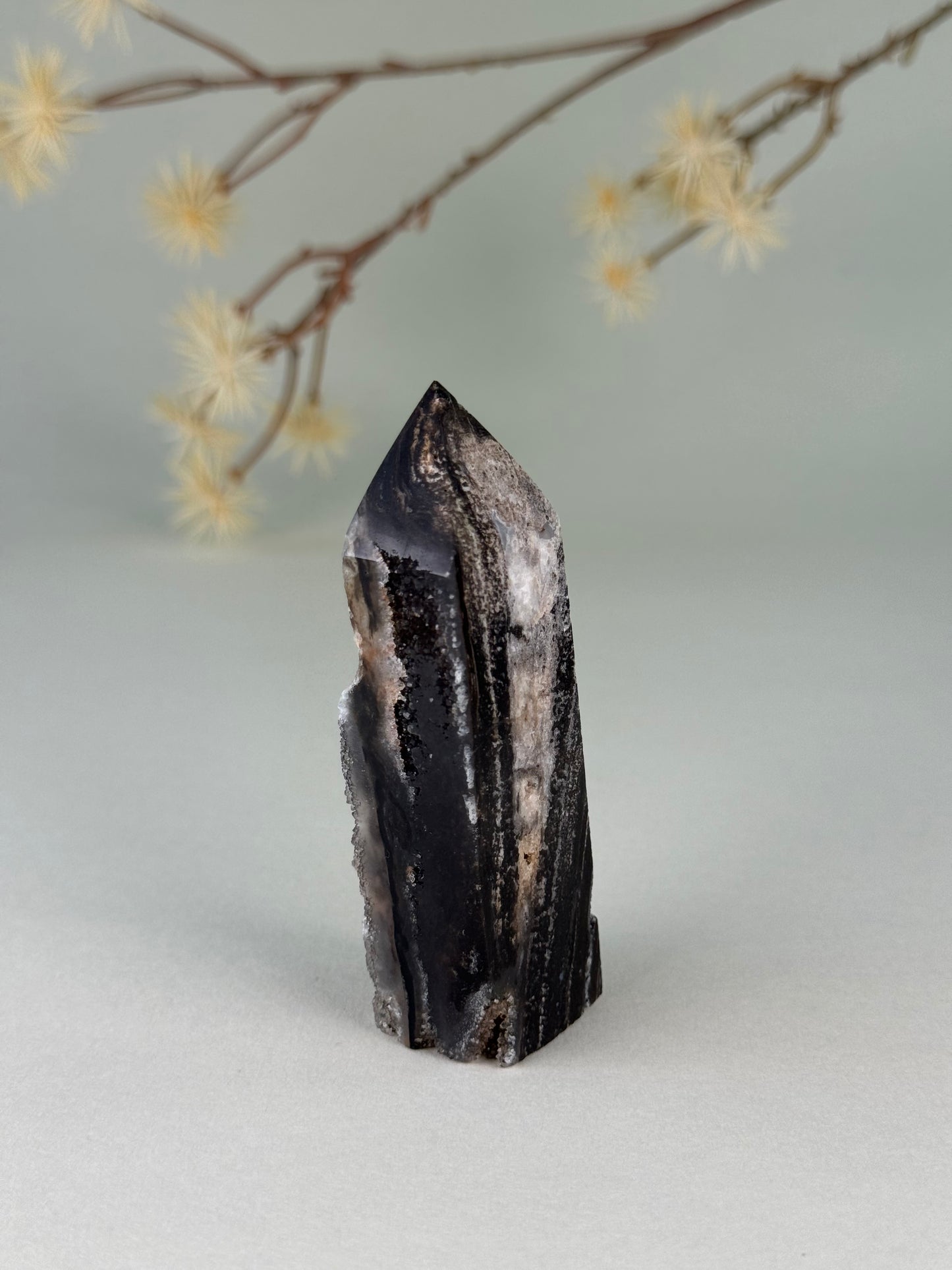 Druzy Sphalerite Tower