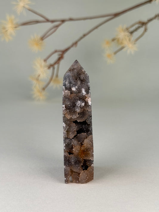 Druzy Sphalerite Tower