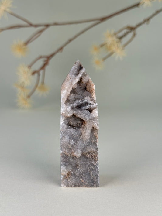 Druzy Sphalerite Tower