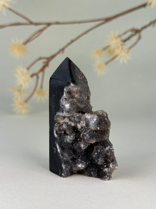 Druzy Sphalerite Tower