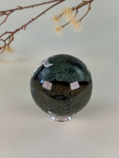 Moss Agate Sphere