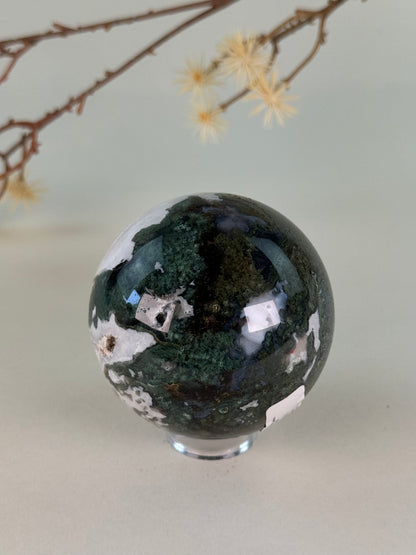 Moss Agate Sphere