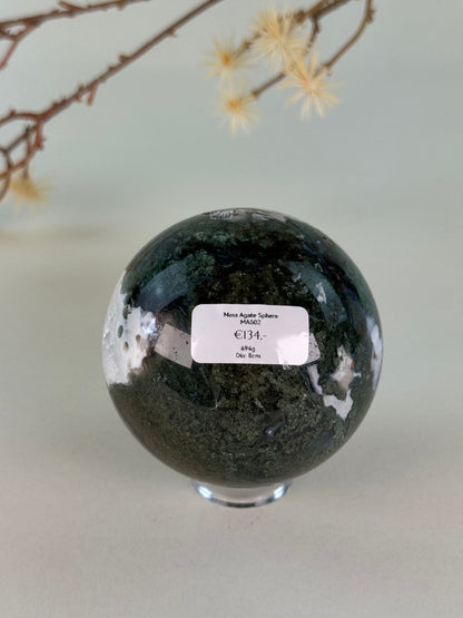 Moss Agate Sphere