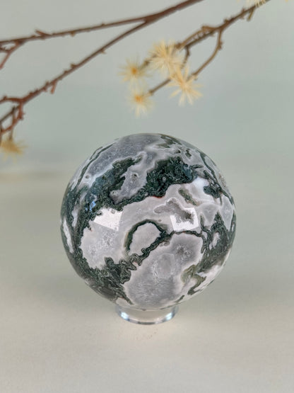 Moss Agate Sphere