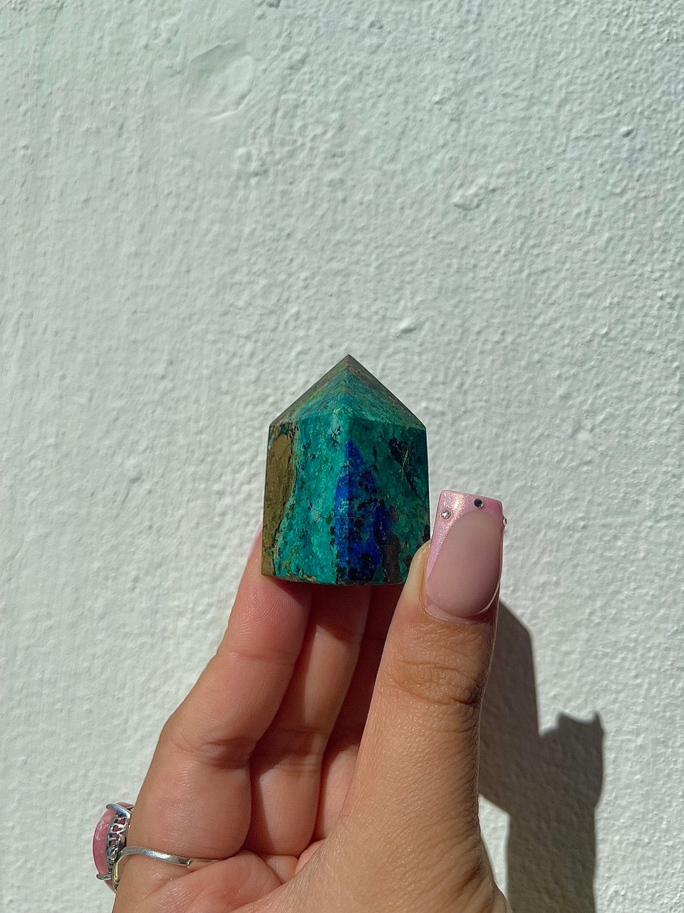 Mini Azurite Points - Intuitively Chosen