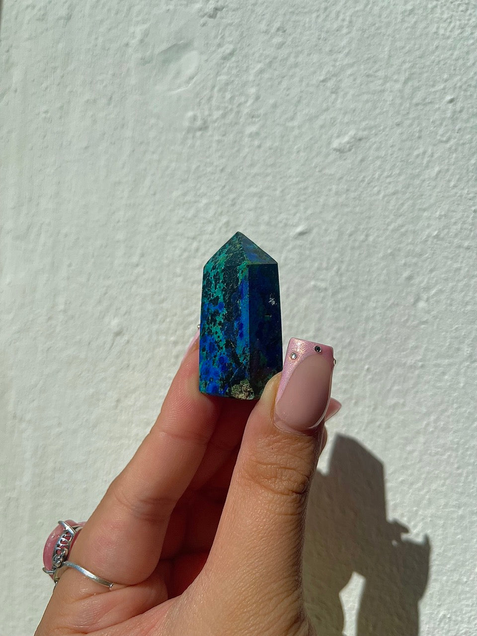 Mini Azurite Points - Intuitively Chosen