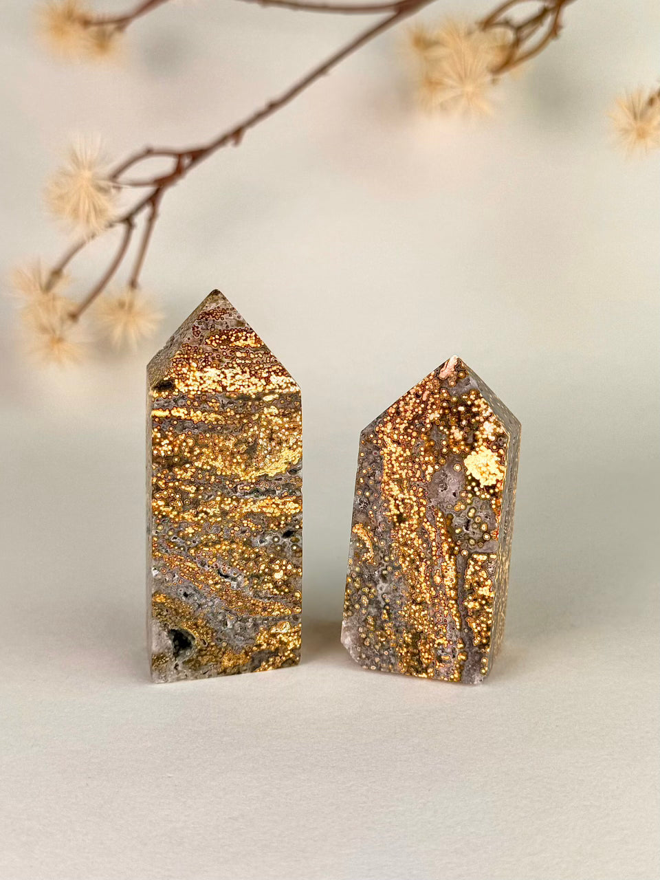 Ocean Jasper Towers - Golden Orb