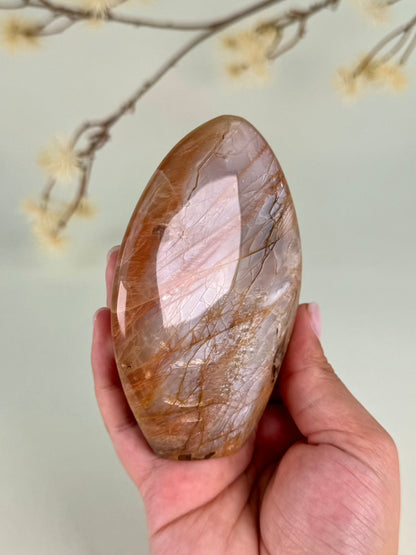 Peach Moonstone Free Form B