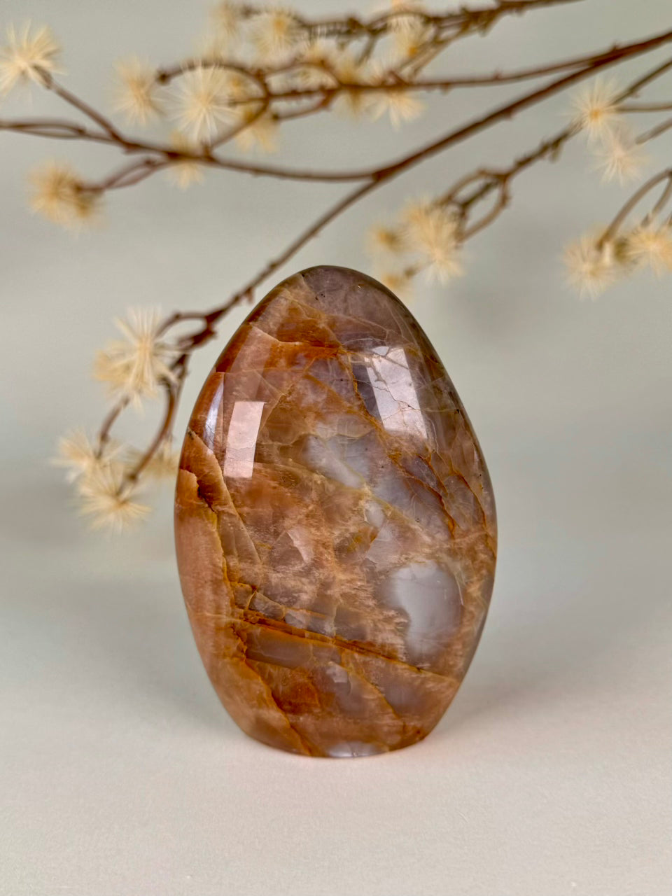 Peach Moonstone Free Form E