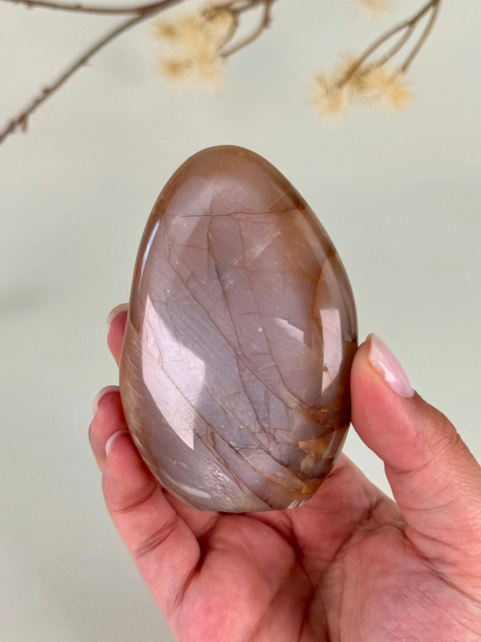 Peach Moonstone Free Form A